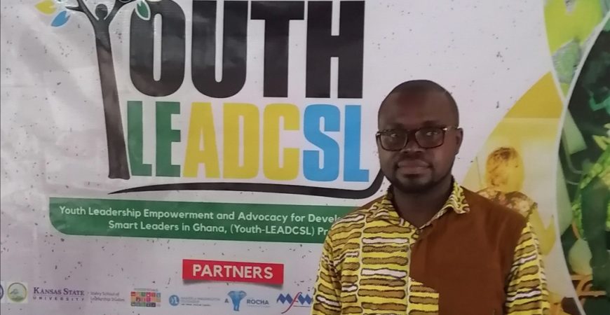 Human Rights Reporters’ Joseph Wemakor participates in Youth Leadership Empowerment and Advocacy for Developing Climate Smart Leaders Training