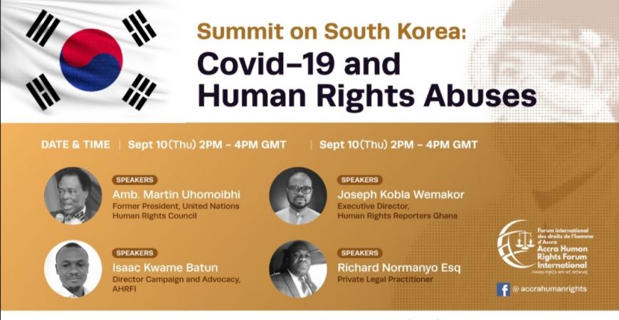 Joseph Wemakor to speak at  high-level summit on human rights